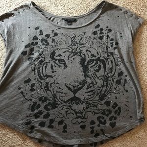 Rock and republic cheetah shirt